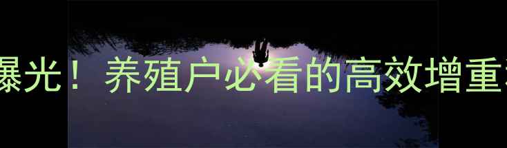 图片 510肉鸡全价饲料配方曝光！养殖户必看的高效增重秘籍（附详细配比表）