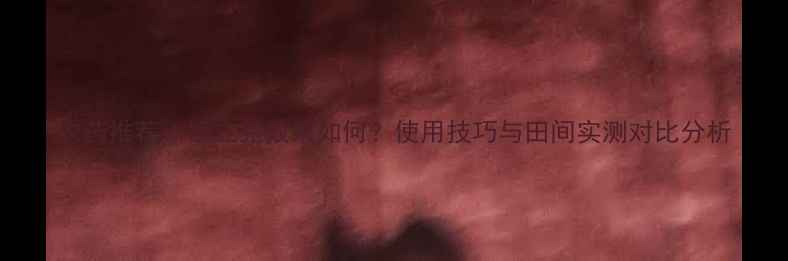 图片 农药推荐：植立克效果如何？使用技巧与田间实测对比分析