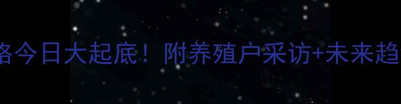 图片 合肥鸡蛋价格今日大起底！附养殖户采访+未来趋势预测🥚💰2