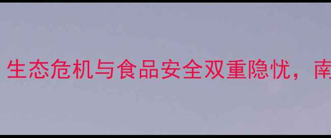 图片 巴西农药过度使用引担忧：生态危机与食品安全双重隐忧，南美农业可持续性面临挑战1