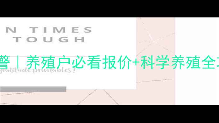 图片 磁县生猪价格波动预警｜养殖户必看报价+科学养殖全攻略（附本周行情）2