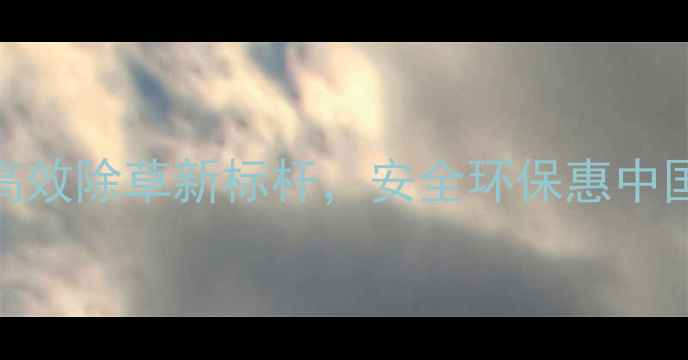 图片 领先牌除草剂：高效除草新标杆，安全环保惠中国农业（最新版）