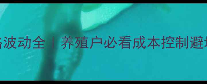 图片 饲料价格波动全｜养殖户必看成本控制避坑指南💰