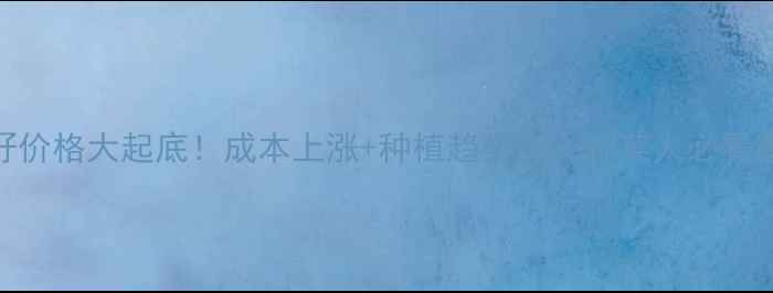 图片 🌱蔬菜籽价格大起底！成本上涨+种植趋势全｜种菜人必看避坑指南