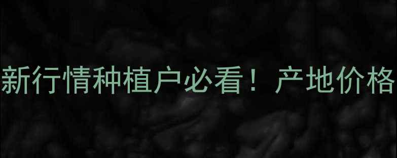 图片 🌾莒南花生米价格最新行情种植户必看！产地价格波动+市场趋势全🔥2