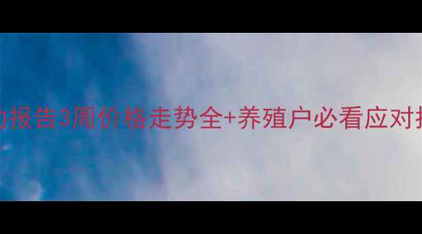 图片 📊周口鸡蛋价格波动报告3周价格走势全+养殖户必看应对指南（附数据图表）