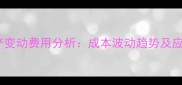 饲料生产变动费用分析成本波动趋势及应对策略