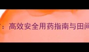 水稻田马唐除草剂科学配方高效安全用药指南与田间管理要点附种植案例