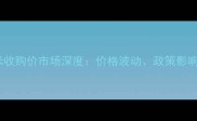 通辽地区梅花玉米收购价市场深度价格波动政策影响与农户应对策略