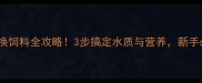 金鱼换饲料全攻略3步搞定水质与营养新手必看