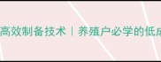 油糠发酵饲料高效制备技术养殖户必学的低成本增肥秘籍
