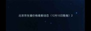 北京市生猪价格最新动态12月15日数据
