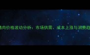 广东新强猪肉价格波动分析市场供需成本上涨与消费趋势的影响