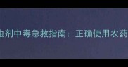 农业安全警示杀虫剂中毒急救指南正确使用农药守护生命与农田