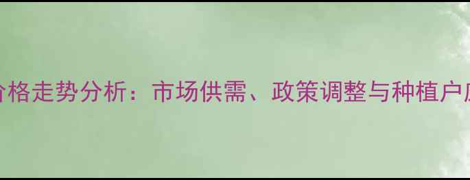 图片 5月玉米价格走势分析：市场供需、政策调整与种植户应对策略2