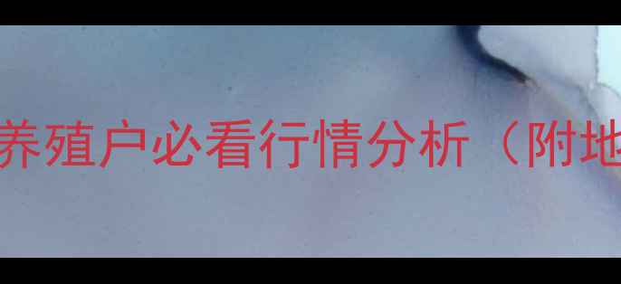 图片 9月15日全国活猪价格表及养殖户必看行情分析（附地区价格明细与市场趋势）1
