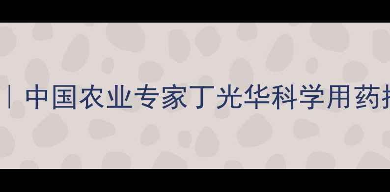 图片 丁光华农药技术｜中国农业专家丁光华科学用药指南（附案例）2