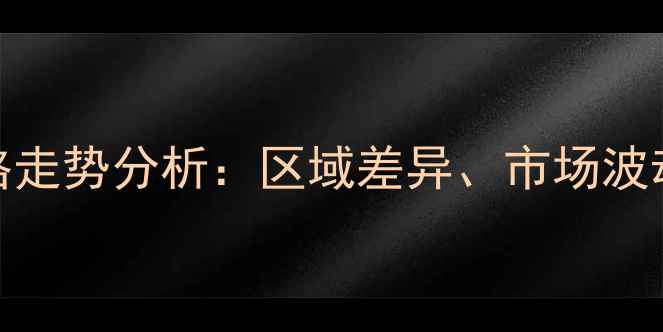 图片 中国羊肉价格走势分析：区域差异、市场波动与养殖趋势