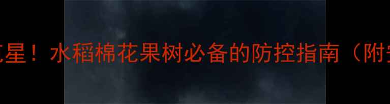 图片 井冈霉素：病害克星！水稻棉花果树必备的防控指南（附安全使用全攻略）