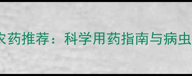 图片 人参种植专用农药推荐：科学用药指南与病虫害防治全攻略1