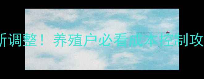 图片 保育王饲料价格最新调整！养殖户必看成本控制攻略，附地区报价表1