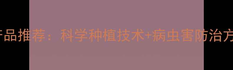 图片 兰氏农药厂家最新产品推荐：科学种植技术+病虫害防治方案，助农增收指南2