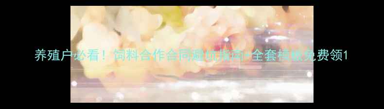 图片 养殖户必看！饲料合作合同避坑指南+全套模板免费领1