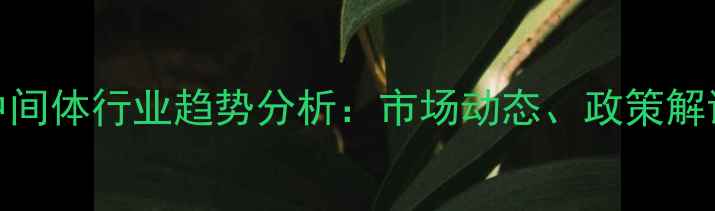 图片 农药原药与中间体行业趋势分析：市场动态、政策解读及投资指南