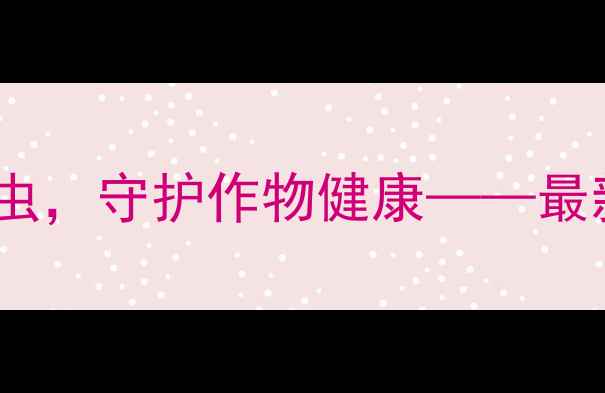 图片 农药白功夫效果：高效灭杀蚜虫，守护作物健康——最新使用技巧与注意事项全指南2