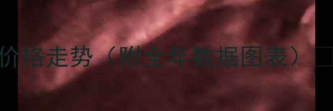 图片 吉林白城生猪价格走势（附全年数据图表）📈养殖户必看！