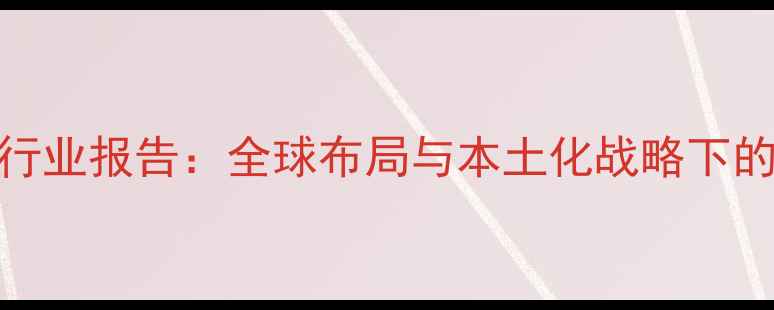 图片 嘉吉饲料销量行业报告：全球布局与本土化战略下的市场表现深度