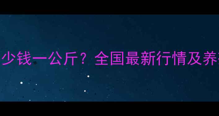 图片 大肉食鸡价格多少钱一公斤？全国最新行情及养殖户应对策略全