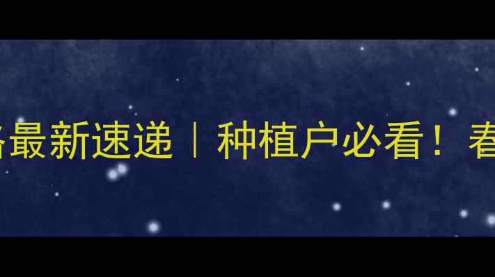 图片 山东省小麦价格最新速递｜种植户必看！春小麦行情深度2