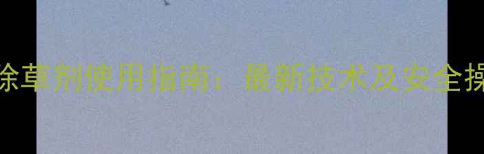 图片 欧洲除草剂使用指南：最新技术及安全操作全