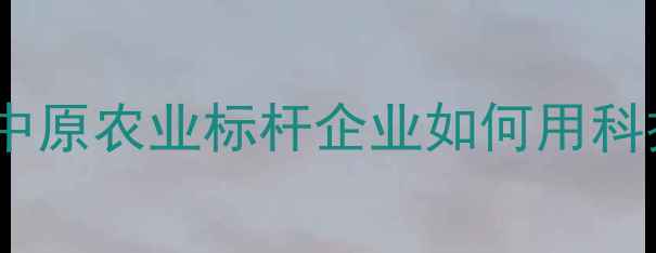 图片 河南农药厂排名前三！中原农业标杆企业如何用科技守护粮食安全？🌾💪2