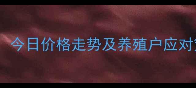 图片 淘汰鸡市场行情分析：今日价格走势及养殖户应对策略（附最新报价）2
