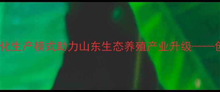 图片 潍坊德成饲料：现代化生产模式助力山东生态养殖产业升级——创新技术及合作案例2