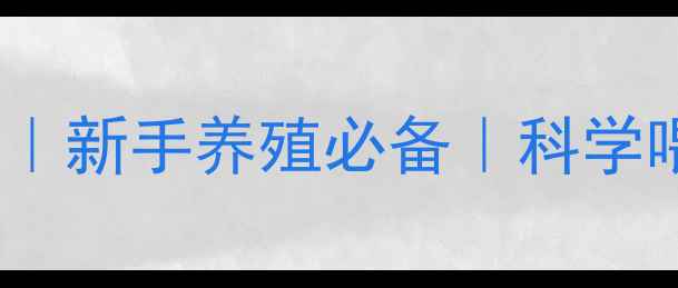 图片 羔羊饲料配方｜新手养殖必备｜科学喂养指南🐑✨1