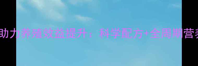 图片 英惠尔饲料助力养殖效益提升：科学配方+全周期营养解决方案1