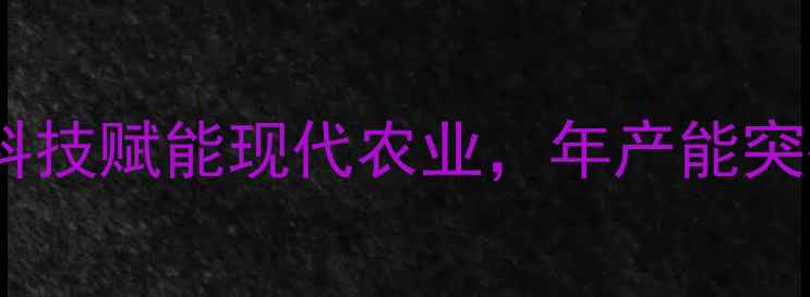 图片 金牧生物饲料公司：创新科技赋能现代农业，年产能突破50万吨的饲料行业标杆2