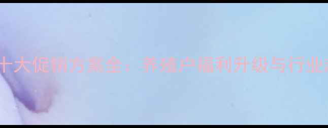 图片 饲料行业十大促销方案全：养殖户福利升级与行业趋势洞察1