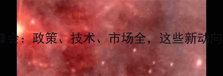 图片 🌟上海农药行业峰会：政策、技术、市场全，这些新动向你一定要知道！2