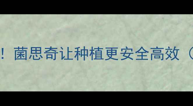 图片 🌱农药杀菌剂使用全攻略！菌思奇让种植更安全高效（附20种常见问题解答）🌱