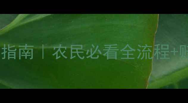 图片 🌱农药药害鉴定赔偿避坑指南｜农民必看全流程+赔偿标准（附法律依据）2