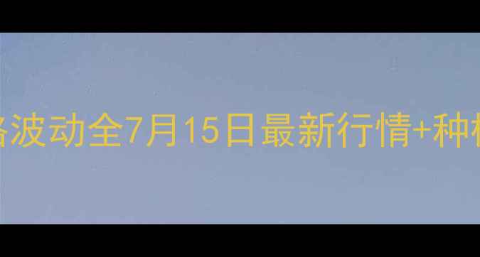 图片 🌶️全国辣椒价格波动全7月15日最新行情+种植户必看稳价技巧