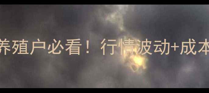 图片 🔥河北衡水土杂猪价格全养殖户必看！行情波动+成本核算+市场趋势都在这🐷2