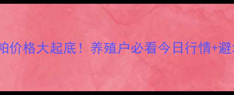 图片 🔥西安豆粕价格大起底！养殖户必看今日行情+避坑指南🔥1