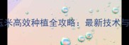 广东饲料玉米高效种植全攻略最新技术与增产方案