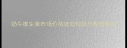 奶牛维生素市场价格波动现状与数据解读