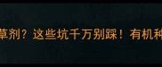 桃树地里打除草剂这些坑千万别踩有机种植必看避雷指南
